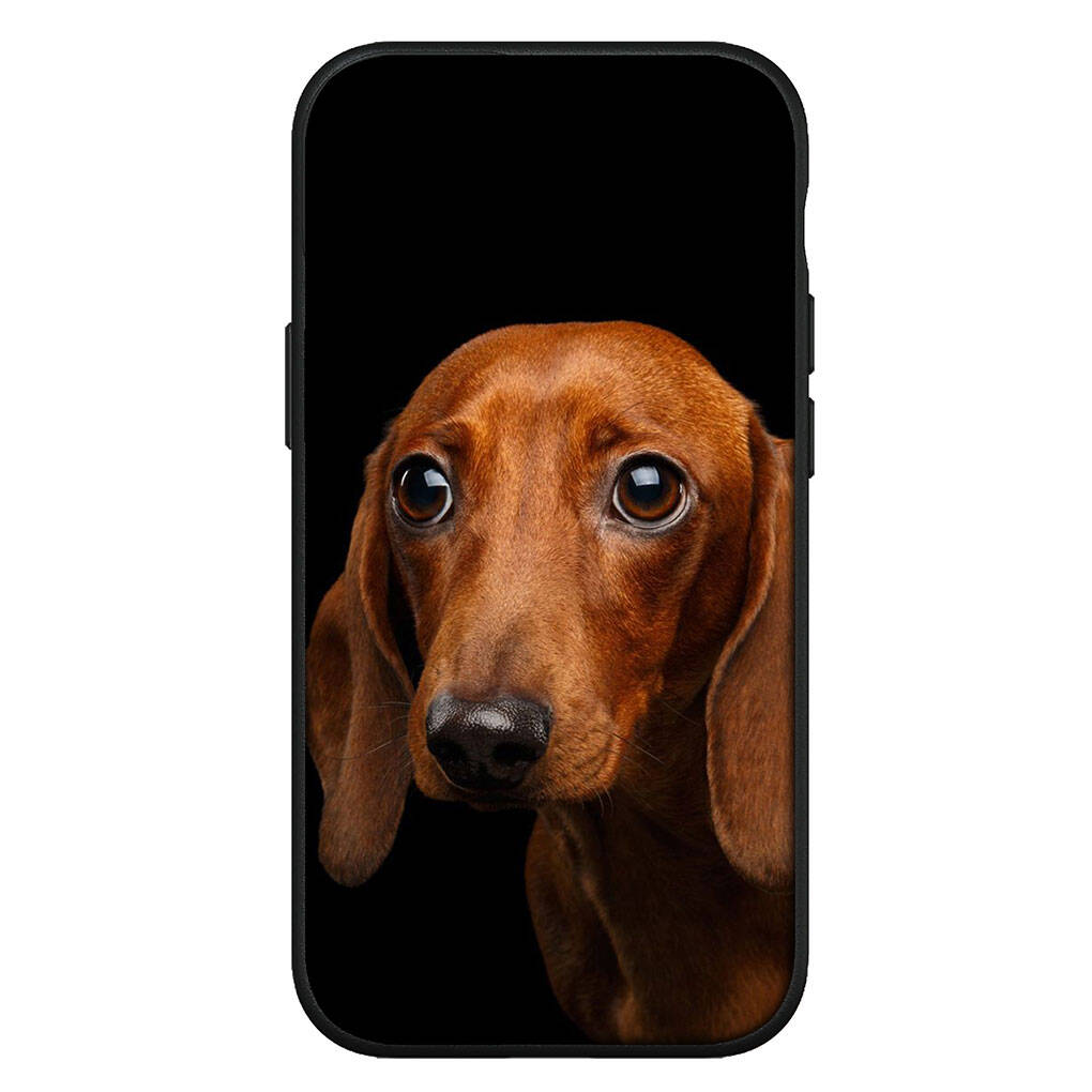 Für Motorola Moto Edge 70 60 50 G54 G04 G24 G15 G86 Samsung Galaxy S25 iPhone 17 16 15 Xiaomi Redmi Note 14 13 Pro Max Handyhülle Dackel Hund Hülle