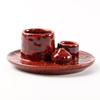 Simple Design Candle Holder Multifunctional Ceramic Incense Tray Incense Stick Holder  Room Decor
