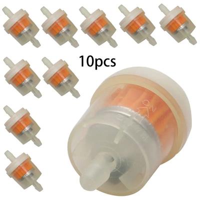 10 STÜCKE Universal Motorrad Kraftstofffilter Motorradmotor Inline Vergaser Benzin Kraftstoff Gasfilter Motorrad Motorölfilter