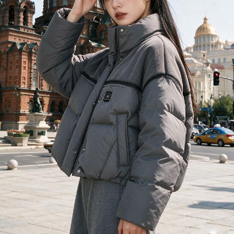 Down jacket women's new winter women's jacket down duck down women's Pinghu down jacket large size