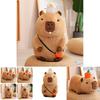 Cute Capybara Plush Toy Adorable And Soft Stuffed Animal Pillow Doll Perfect Gift For Kids