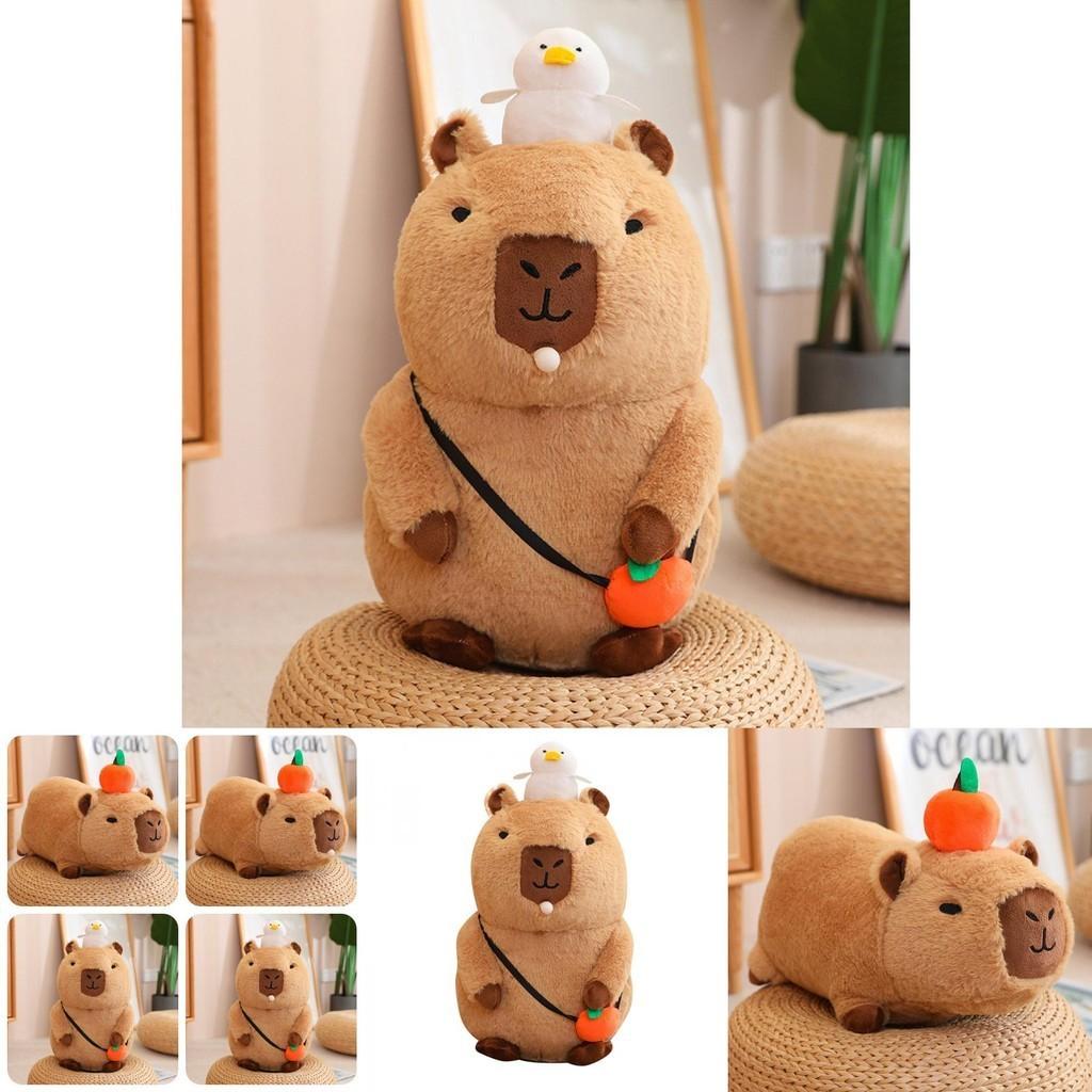 Cute Capybara Plush Toy Adorable And Soft Stuffed Animal Pillow Doll Perfect Gift For Kids
