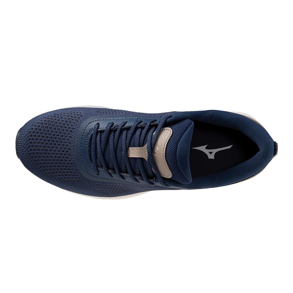 Mizuno Wave Cross E NS Comfortable Slip Resistant Slip Resistant Low top Casual Shoes Unisex Marine Blue B1GE2400-14