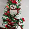 Ghirlanda di Natale 2M Decorazione per Feste Fai da Te Ornamenti per Albero di Natale Nastro di Canna Verde Corona Ciondolo da Appendere Forniture per Feste di Natale