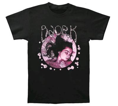 Bjork Zpěvačka Plakát Album Hudba Unisex Bavlněné Tričko Všechny Velikosti UB230