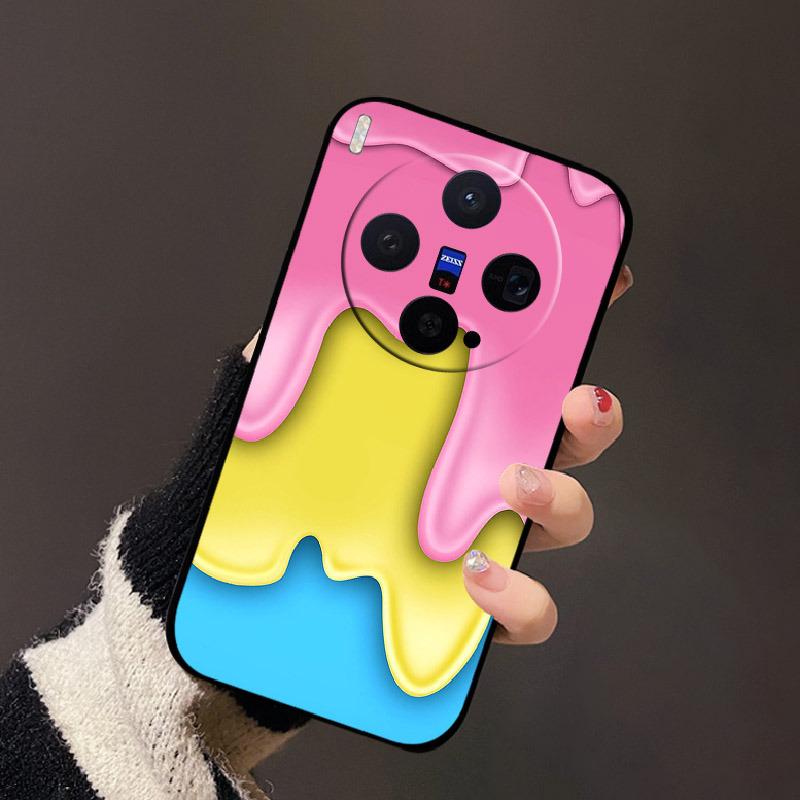 Case For VIVO X300 5G Phone Back Cover Case Fashion Cute Silicone Soft TPU Shell For VIVO X 300 V2509A Coque Shockproof Bumper