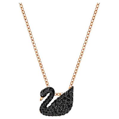 Iconic Swan Black Swan (Small) Necklace Women Necklace Rose-Gold 5204133