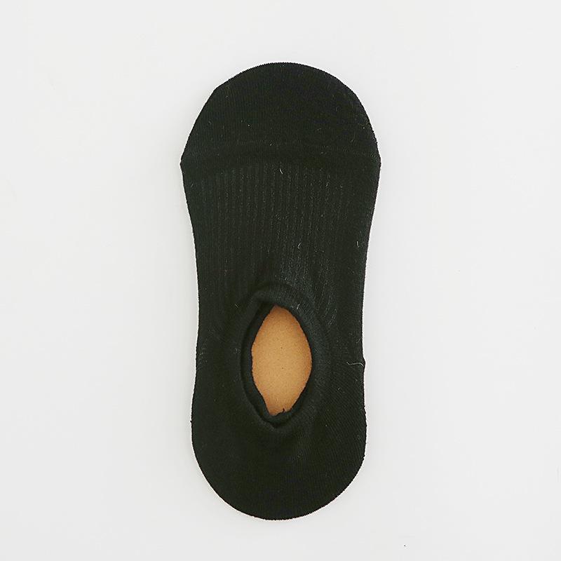 Spring/Summer Japanese Anti-Slip Cotton Invisible Women's Socks - Solid Candy Colors, Low-Cut, Casual.