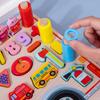 Non-Toxic Montessori Educational Wooden Toys Preschool Children Fire Truck Busy Board Math Fishing Games Early Toys For Kids Xmas Gifts