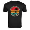 Surfing In The Summer Tropical Sunset Graphic T Shirt Beach Tee