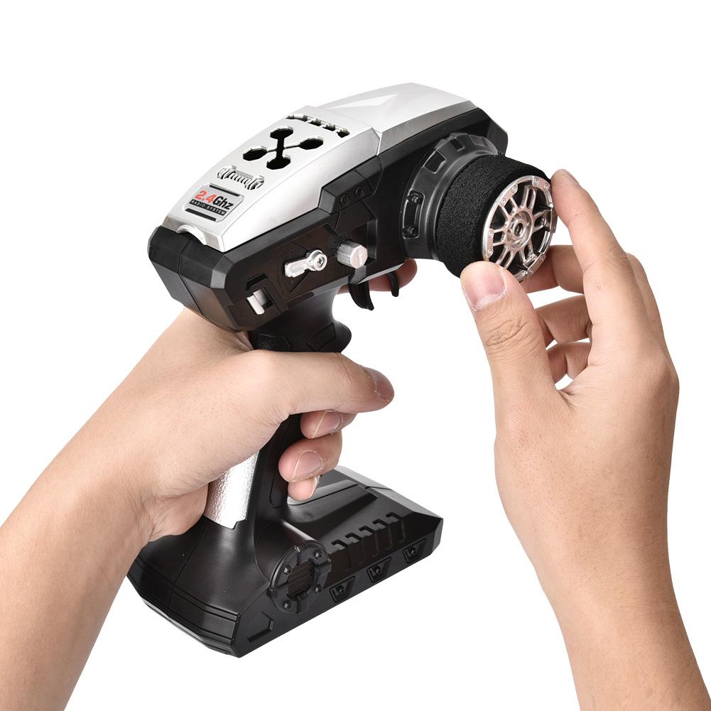 1Celsius10 2.4G 4 Metal Remote Control Racing Vehicle RTR (Black)