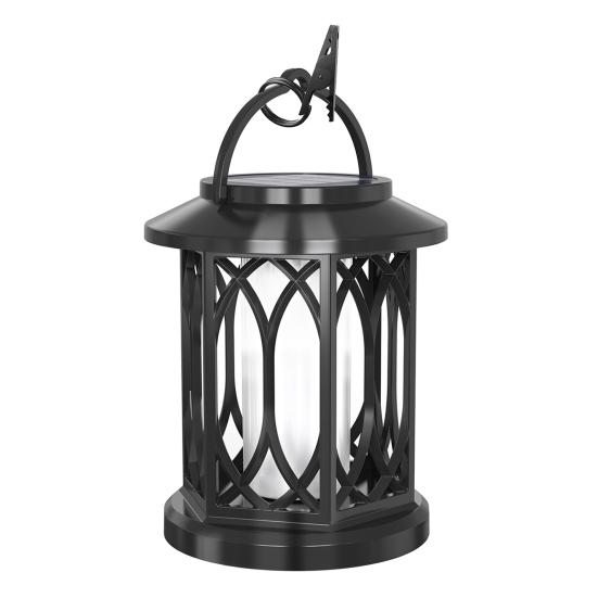 LED Solar Lamp Flickering Flame Solar Soft Glow Waterproof Lantern Auto On/Off Decorative Hanging Lantern Garden Decoration
