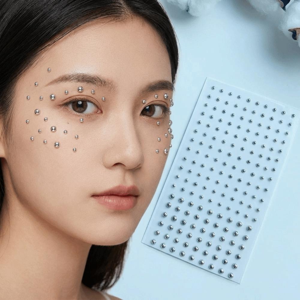 Waterproof Lip Eyebrow Ear Stickers Disposable Fake Reusable Earring Studs  Nails Decoration