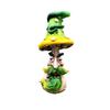 Colorful Resin Mushroom Gnome Figurine Cheerful Christmas Decor For Home Ambiance
