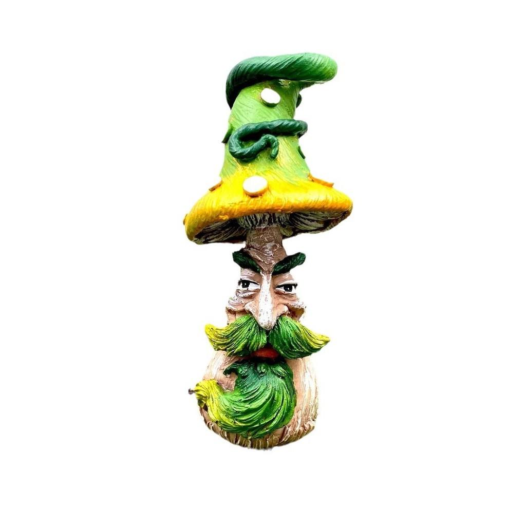 Enchanting Resin Mushroom Gnome Figurine Colorful Home Decor Ideal Christmas For
