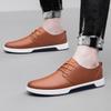 Mode Mann Original Leichte Vulkanisierschuhe Herren Echtleder Sneakers Einfache Herren Slipper Loafers Heißer Verkauf Mode Freizeitschuhe