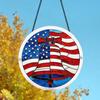 Acrylic Puzzle Suncatcher Window Hanging Ornament Stained Glass Style DIY Jigsaw Puzzle Kit for Home Garden Decor