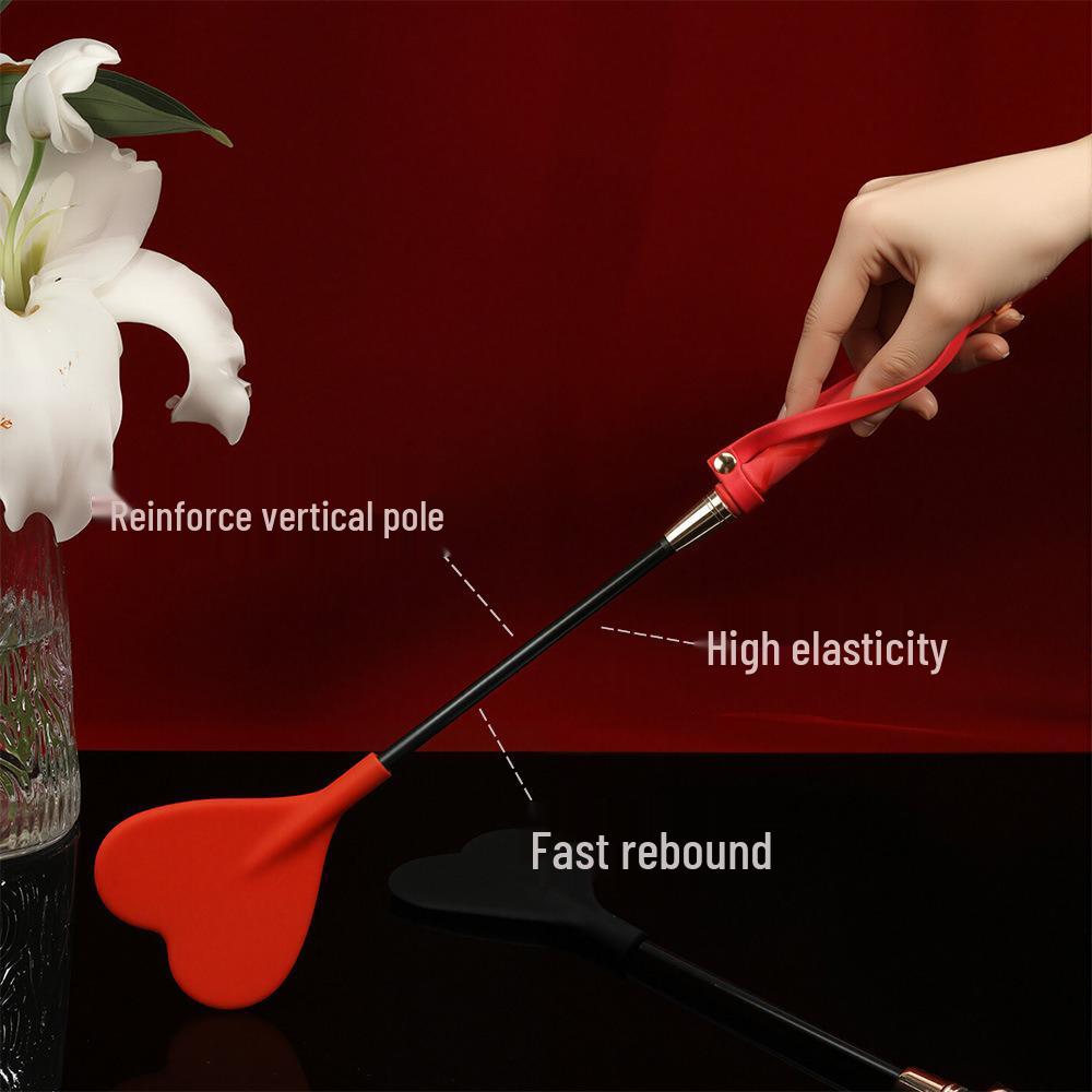 Silicone Slap Riding Crop: SP Leather Erotic Whip for Couples' Play