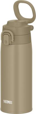 Thermos Vacuum Insulated Portable Mug with Carry BE Loop, 550ml, Beige, JOS-550
