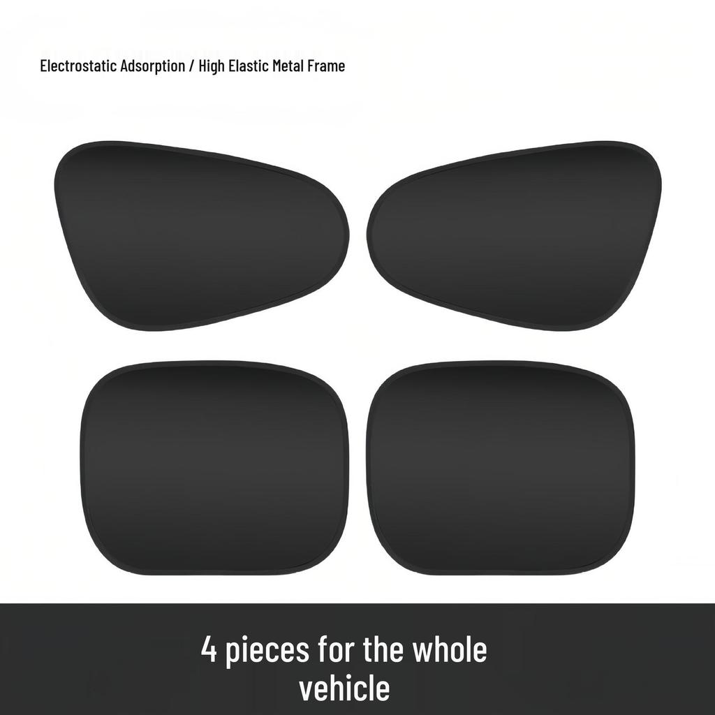 Car Sunshade: Static Suction Sun Visor for Side Windows - Heat Insulation & Sun Protection