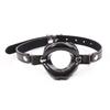 Emiv Women's Leather Gag Mouthpiece Open Lips Corrector Erotic Toy