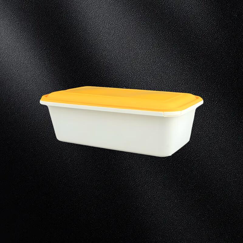1250ml Disposable Rectangular Meal Box with Lid