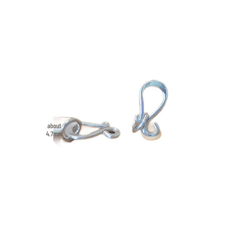 Handmade Sterling Silver S-Clasps for Bracelets & Necklaces