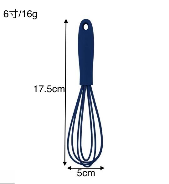 Kitchen Silicone Whisk Egg Beater Milk Frother Kitchen Utensil Kitchen Silicone Egg Beater Tool