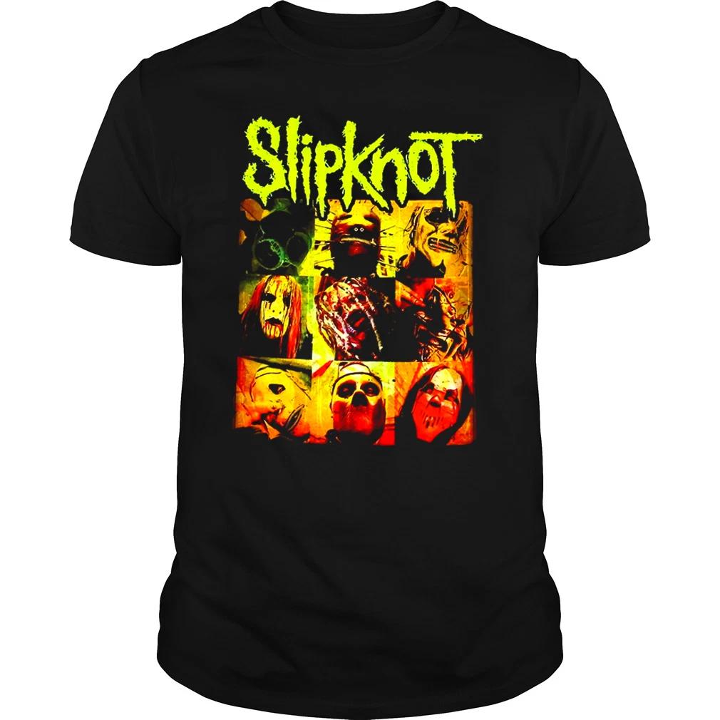 NEW HOT Slipknot Band Black Cotton Men T-Shirt All size S-345XL HRL127 XS