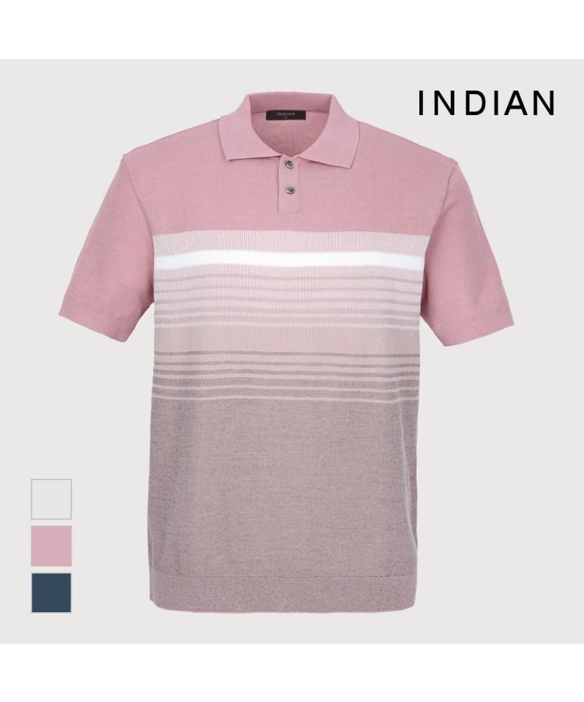 INDIAN Yokko One-Length Polo Collar Knit_Mitbs4M3141