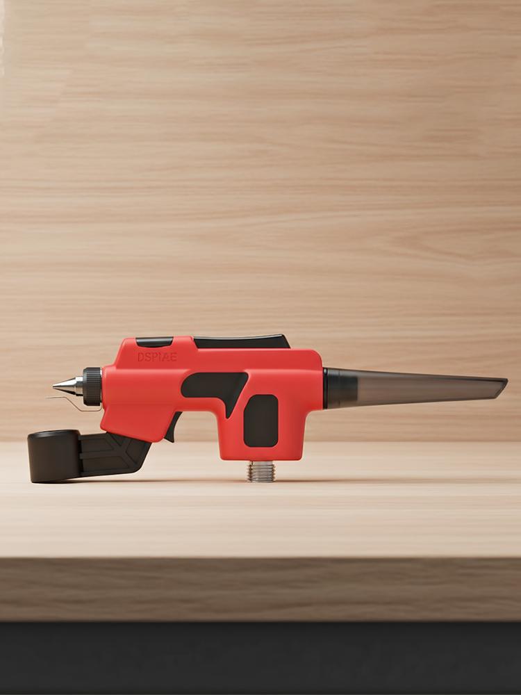 PT-AB Wash-Free Airbrush with Marker Rack No-Clean Airbrush No-Wash Airbrush Quick Paint Change Hobby DIY Craft Tools