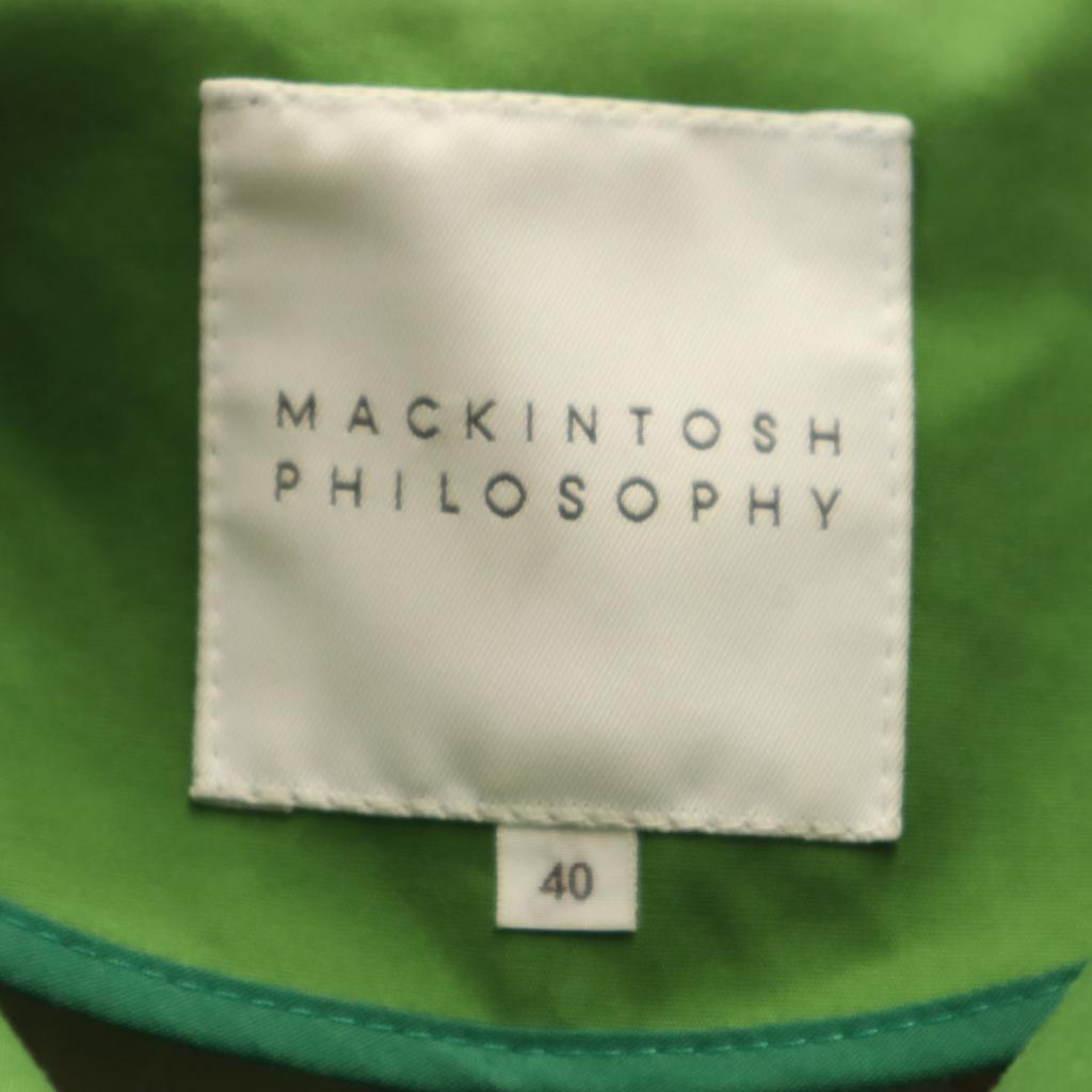 MACKINTOSH PHILOSOPHY Hergestellt in Japan Jacke 40 grün Damen Gebraucht