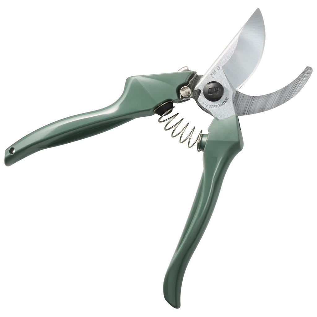 Ars Corporation Pruning 200mm Overall Lightweight Shears, Green, Approx. Length, Type, FB-8G
