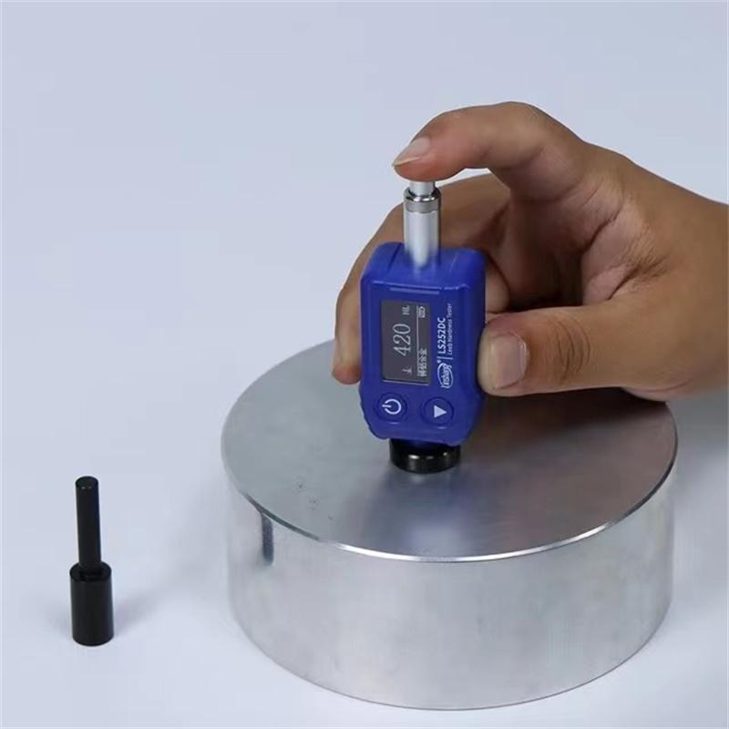 Linshang Short Impact Device LS252DC HL HV HB HS HRA HRB HRC Pocket Pipe Superficial Surface Leeb Hardness Tester Scleroscope