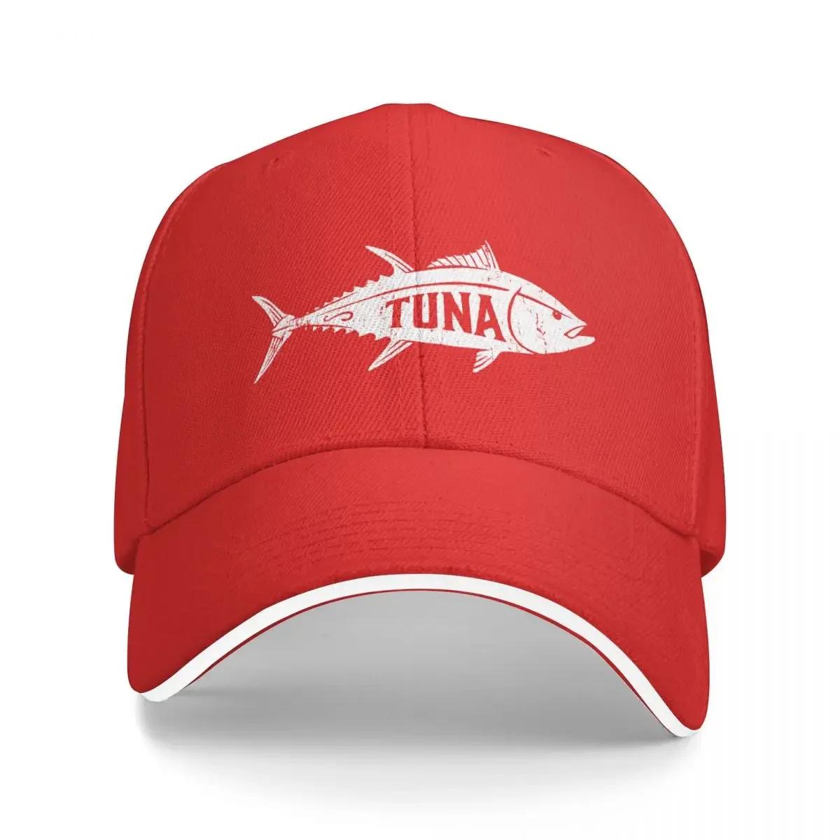 Tuna Fish fishing FisherUnisex Vintage Distressed Baseball Cap hard hat derby hat Adjustable Unisexs Caps Women s