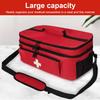 Travel Medicine Bag with Lockable Zippers Pill Bottle Organizer Medication Organizer Medication Travel Case for Home Travel
