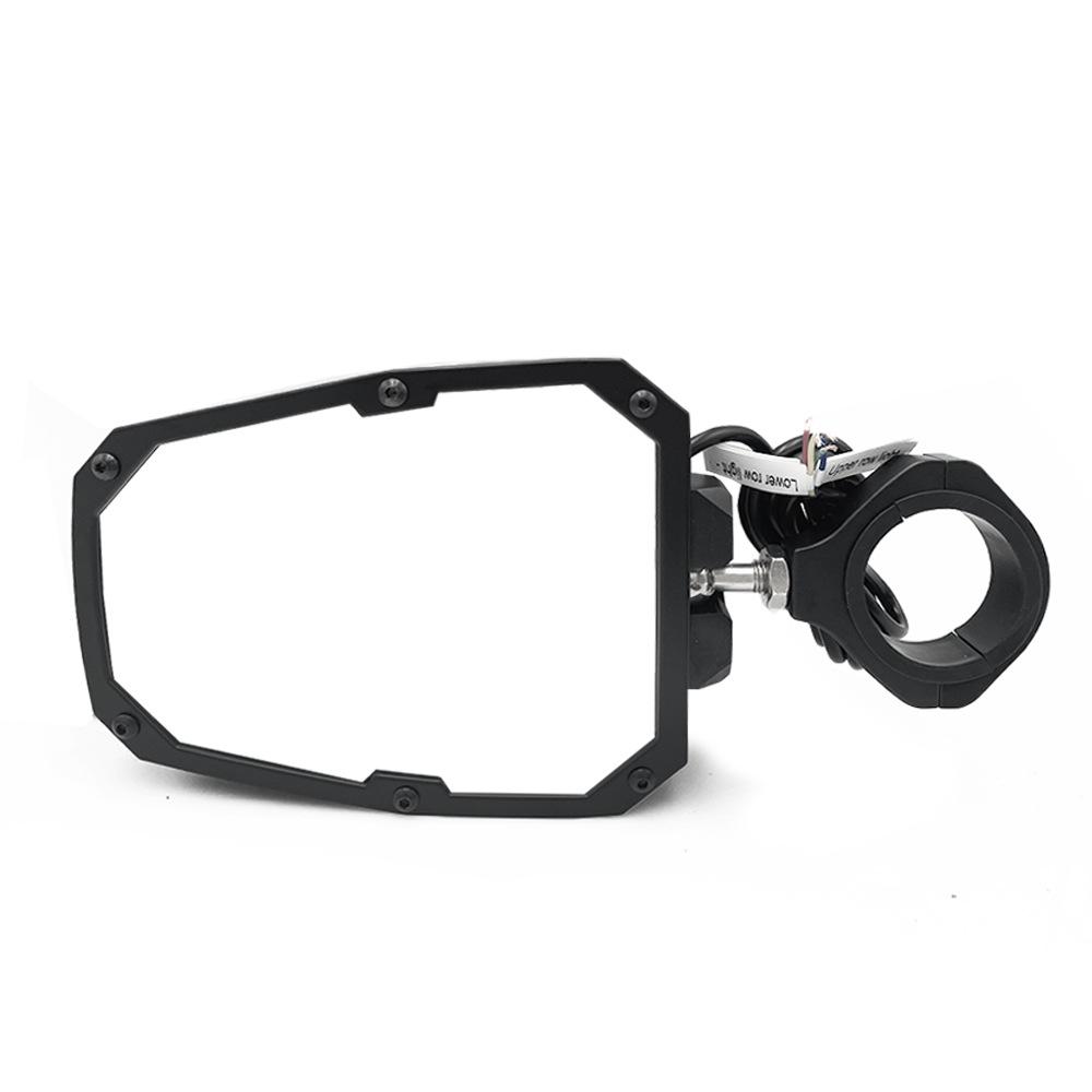 High Quality Rearview Mirror Side View Mirrors Backup Mirrors Adjustable Side Mirror Lights Rearview Mirror For  Can AM Maverick X3