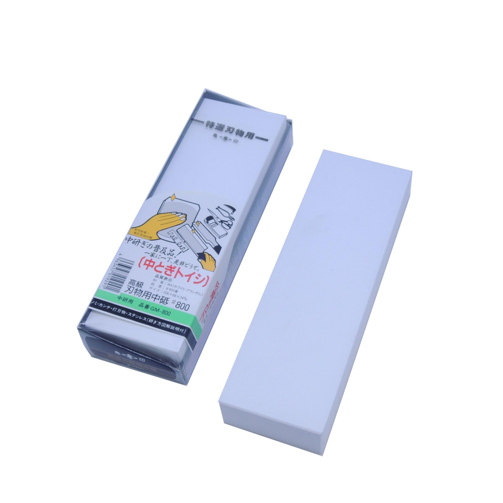 

Kamejirushi Premium Knife Whetstone 206x66x34mm #800 (Medium) GM-800