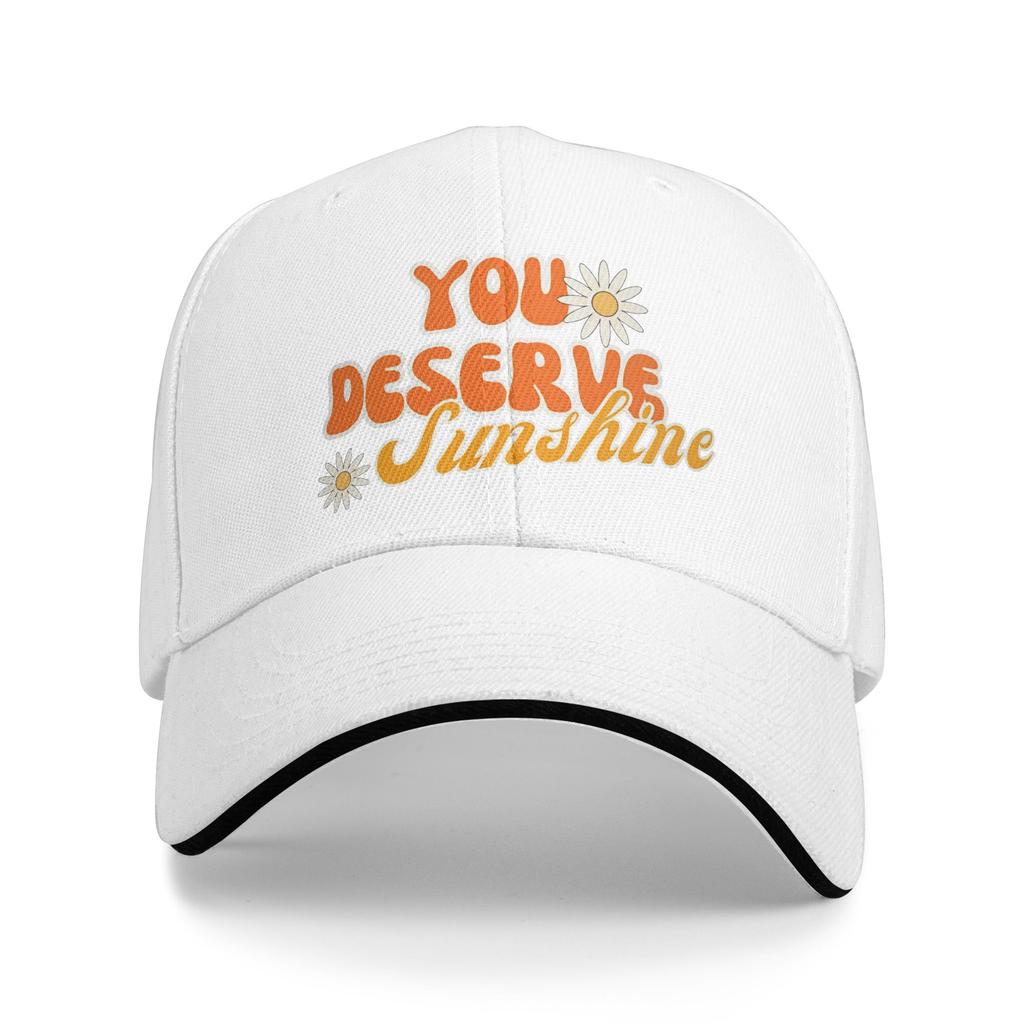 Baseball Cap You Deserve Sunshine Heated Rivalry Outfits Unisex Baseball Caps Hats Cap Classic Outdoor Workouts Gift Snapback Cap
