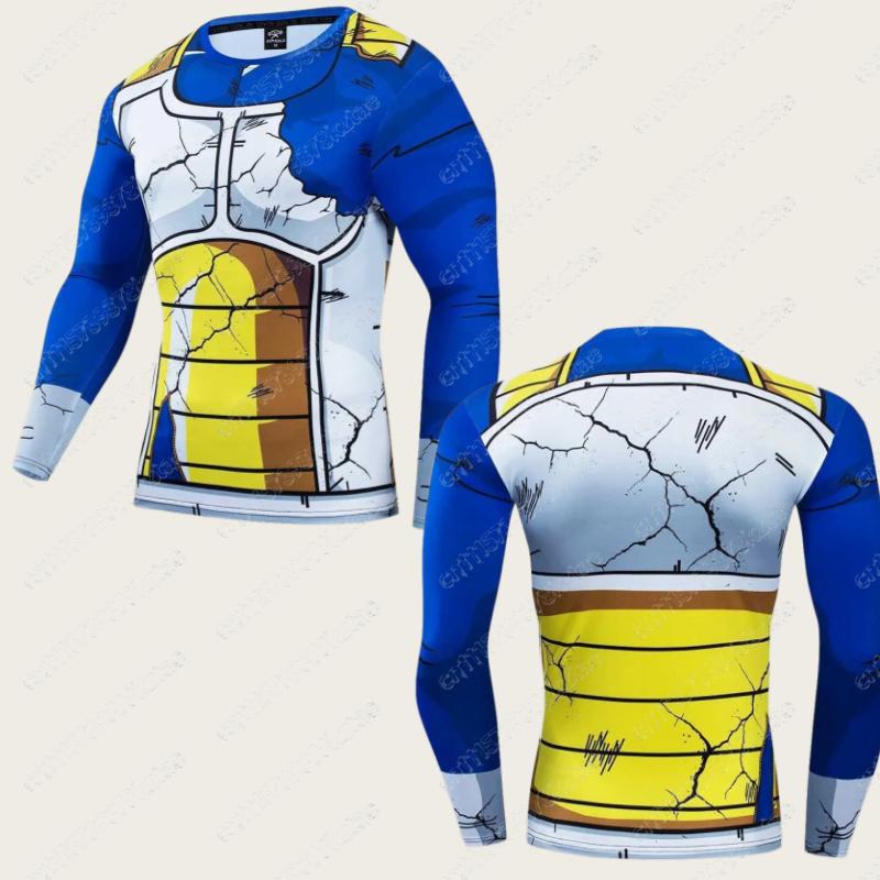 2026 Spring Autumn 3D Dragon Ball Majin Buu Cosplay Long Sleeve T-Shirt 3D Print Breathable Polyester Oversized Tee for Unisex