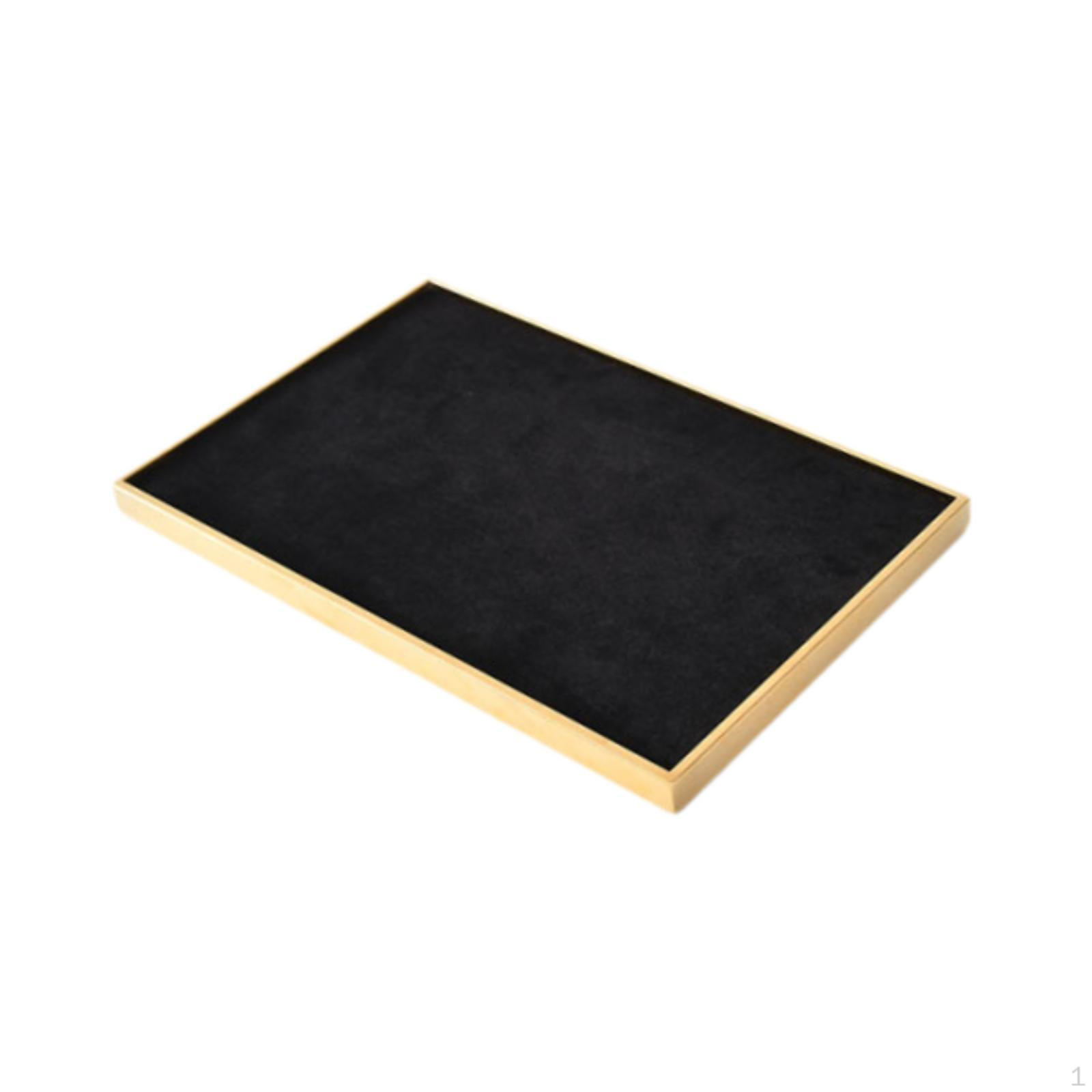 

Подставка для ювелирных изделий, органайзер для настольного хранения безделушек, витрина для подвески Gold Black