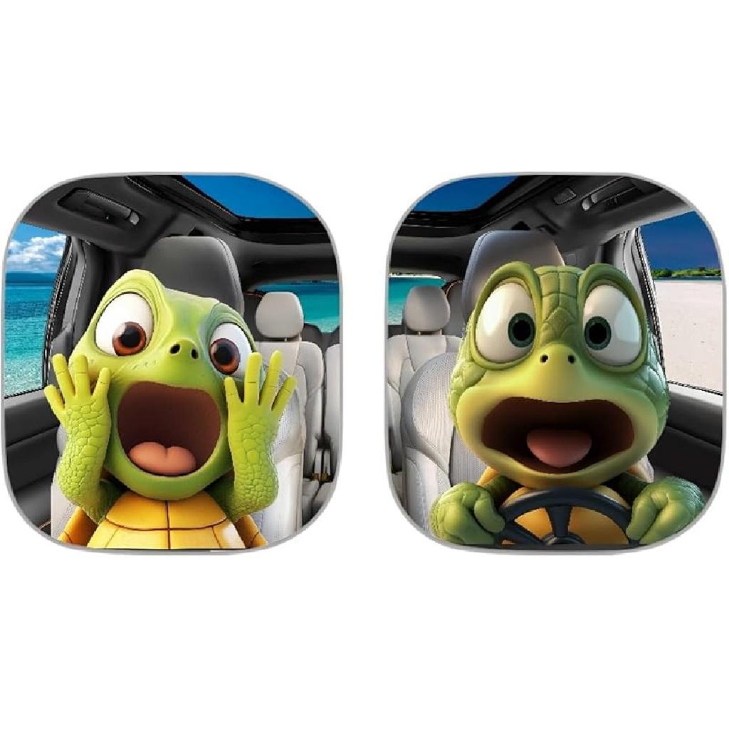 KEIAHUAN Customized Auto Front Window Visor Sun Shade Universal Windshield Sunshade for Car Truck SUV 2-Piece