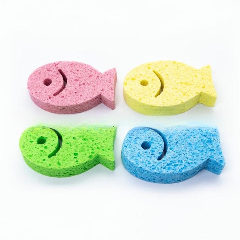 

Alliance Compressed Fish-Shaped Wood Pulp Sponge