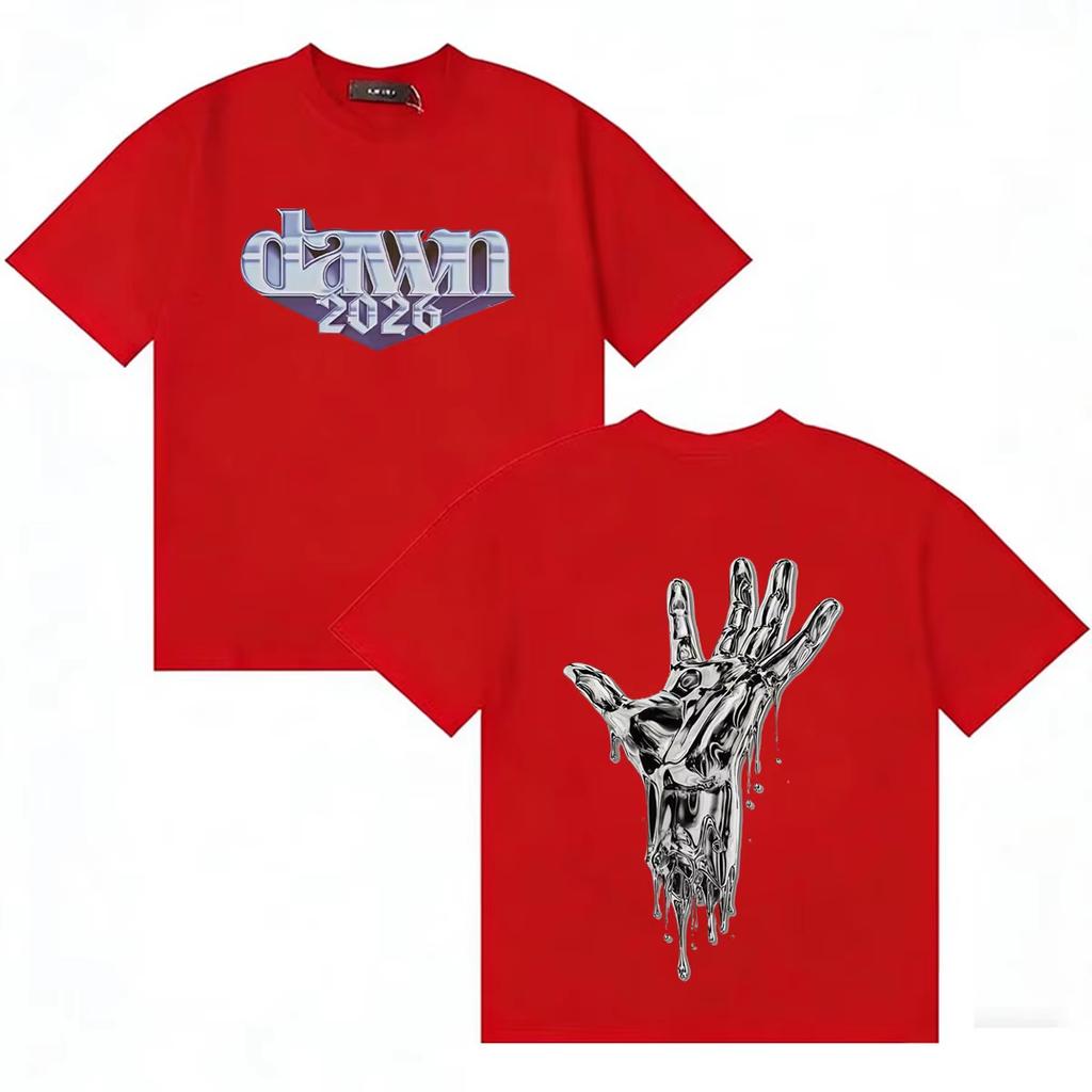 The Weeknd After Hours Til Dawn 2026 World Tour Fashion Hip Hop Loose High Quality Popular Crew Neck Short Sleeve Women And Men T-Shirt