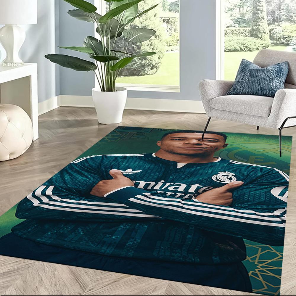 Mbappe 252 Area Rug Design for Kitchen Living Rooms Decorate Room Foyer Antislip Carpet Office Home Decor Wedding Party Gift