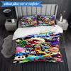 Game Brawl Adventure Heroes 3pcs K-pop music group Bedding set,Ideal for Bedroom, Dormitory,Including Duvet Cover And 2pcs Pillowcases,Fan gifts