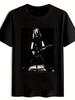 T-shirt One-piece Printed with Vintage Rock Band Design