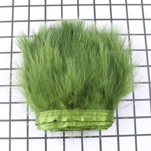 1Meter Fluffy Turkey Feathers Trim Ribbon 8-10Cm Marabou Feather For Craft Fringe Sewing Wedding Party Clothing Dress Decoration