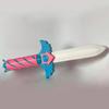 1/2Pcs Plastic Pocket Cutter with Secret Compartment Heavy Duty Korean Traditional Game Movie Character Role-play Mini Cutter Props