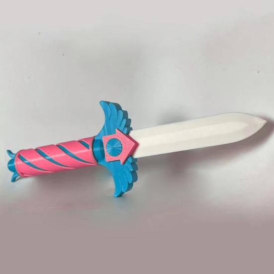 1/2Pcs Plastic Pocket Cutter with Secret Compartment Heavy Duty Korean Traditional Game Movie Character Role-play Mini Cutter Props